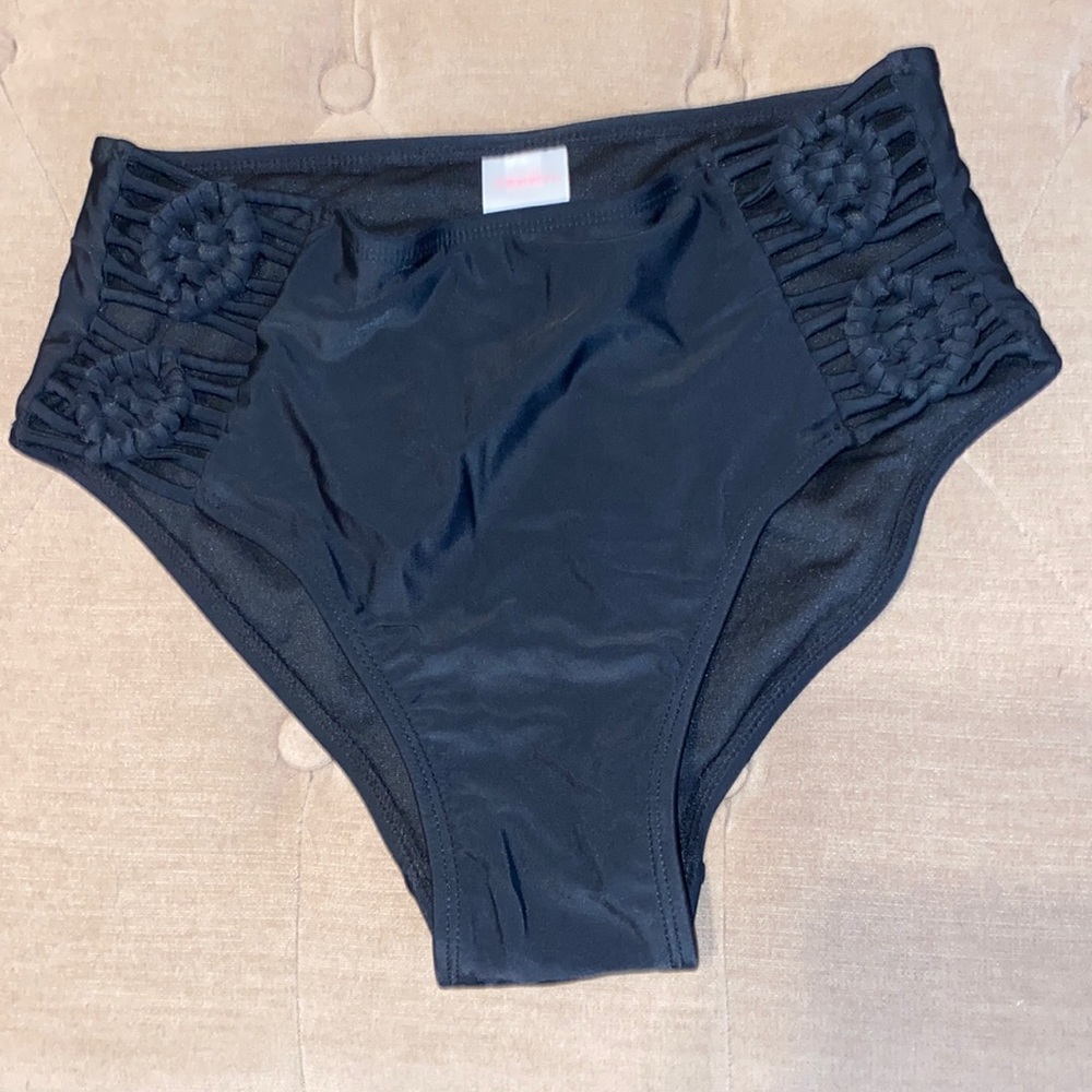 Small high wasted bikini bottoms